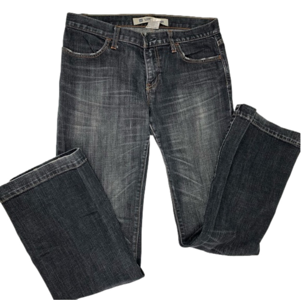 GAP Black Long and Lean Jeans size 6R